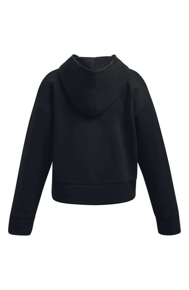 Under Armour Kids' Rival Fleece Hoodie, Alternate, color, Black