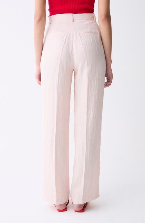 Deluc Caleira Straight Leg Pants In Pink