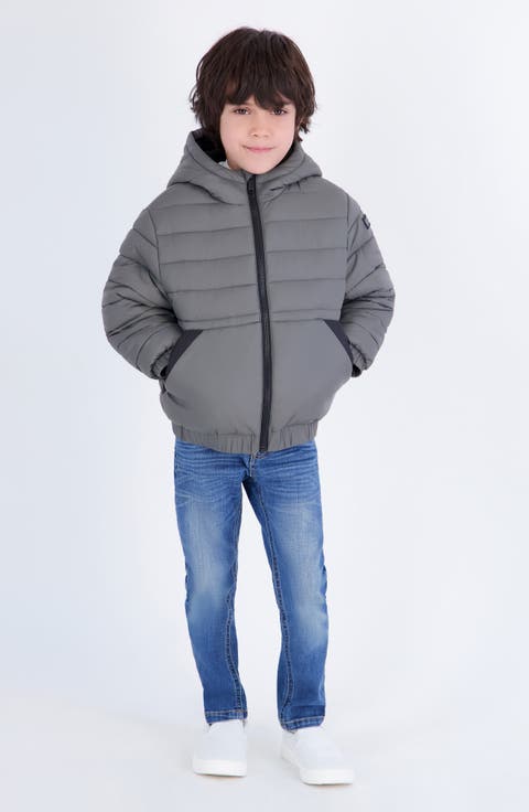 Kids' Fleece-Lined Midweight Bomber Jacket