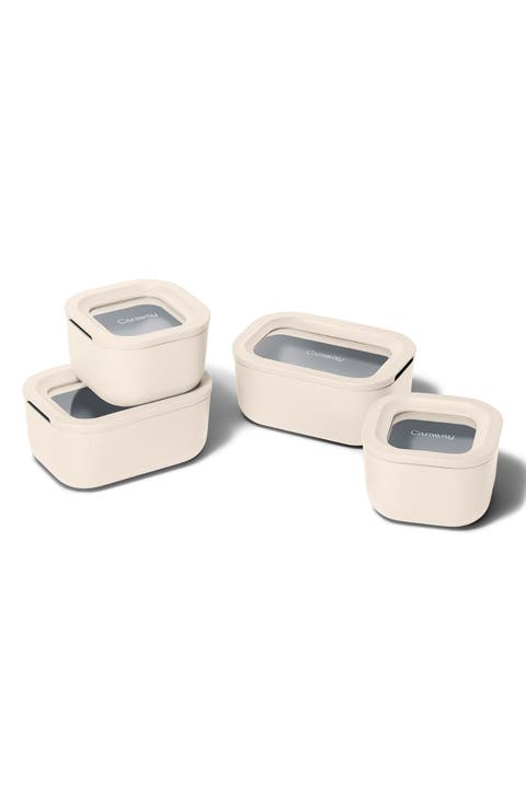 Mini Glass Food Storage 9-Piece Set