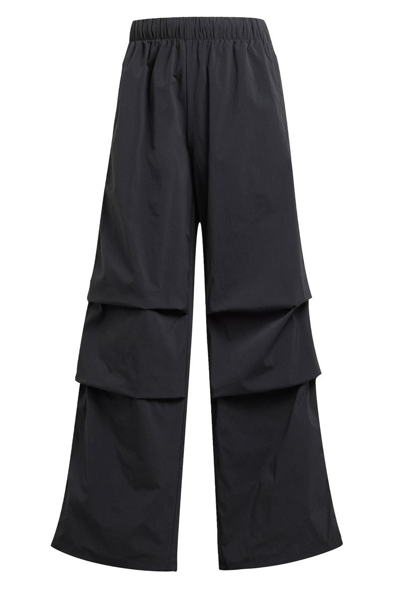 Essentials Ripstop Parachute Pants, Alternate, color, BLACK