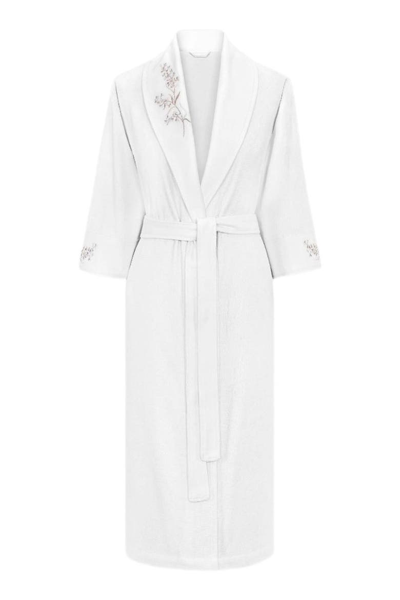 Solange Women's Bathrobe, Alternate, color, White