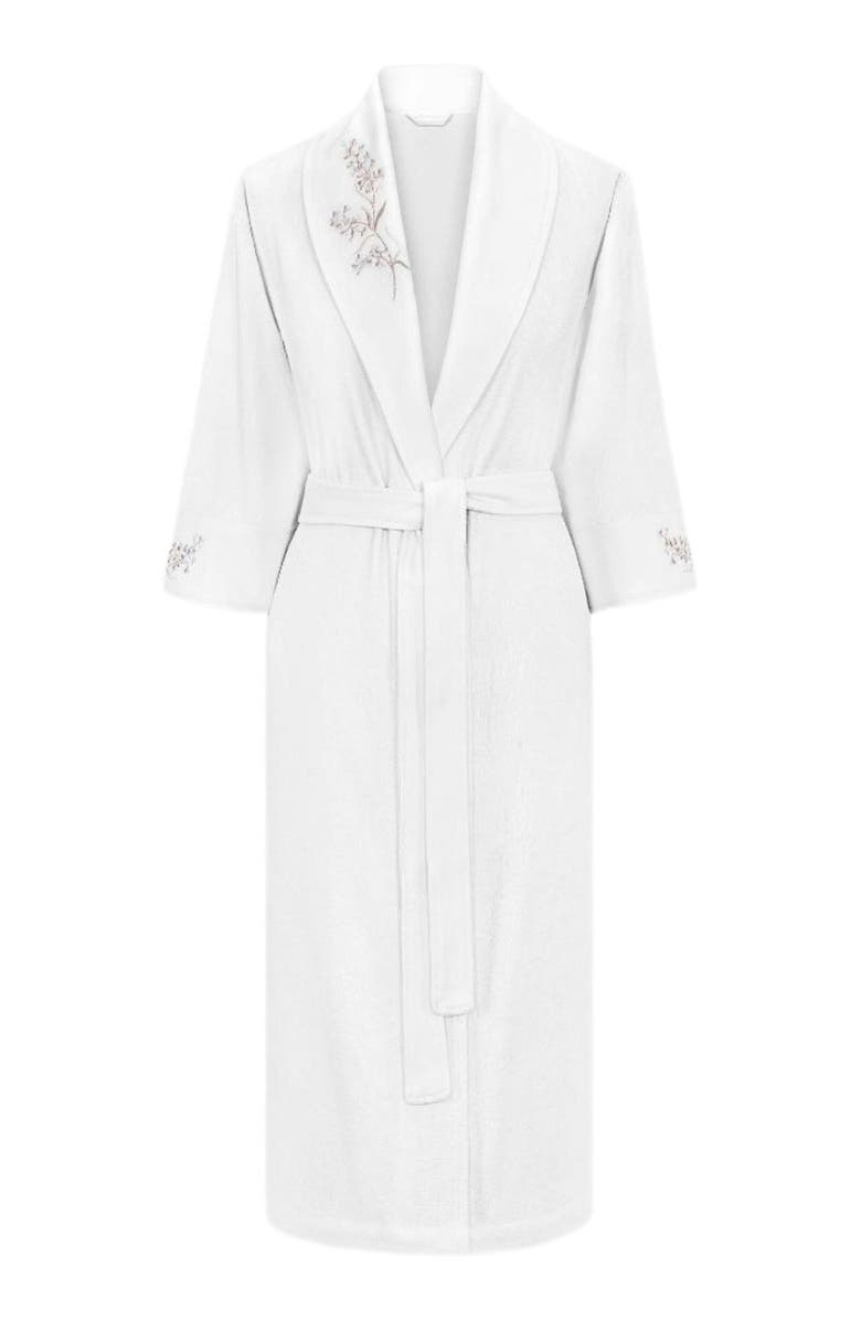 Togas Solange Women's Bathrobe, Alternate, color, White