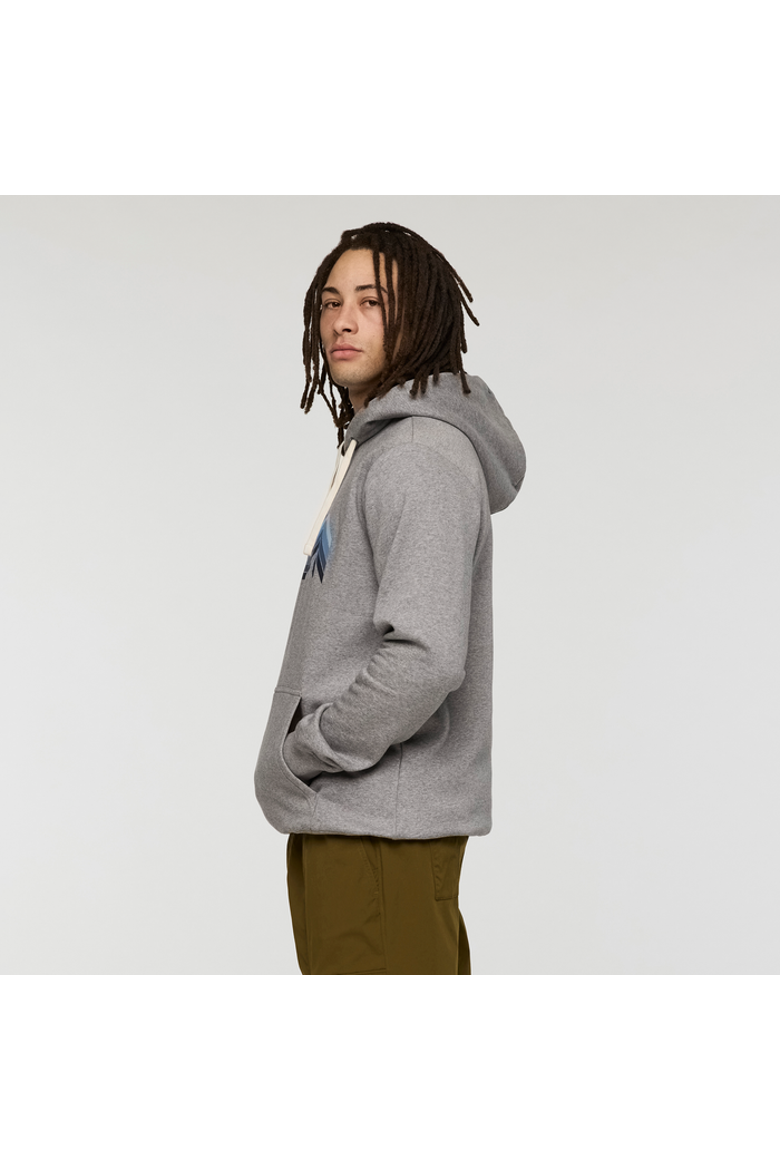Melting Sunset Pullover Hoodie - Men's, Alternate, color, Heather Grey