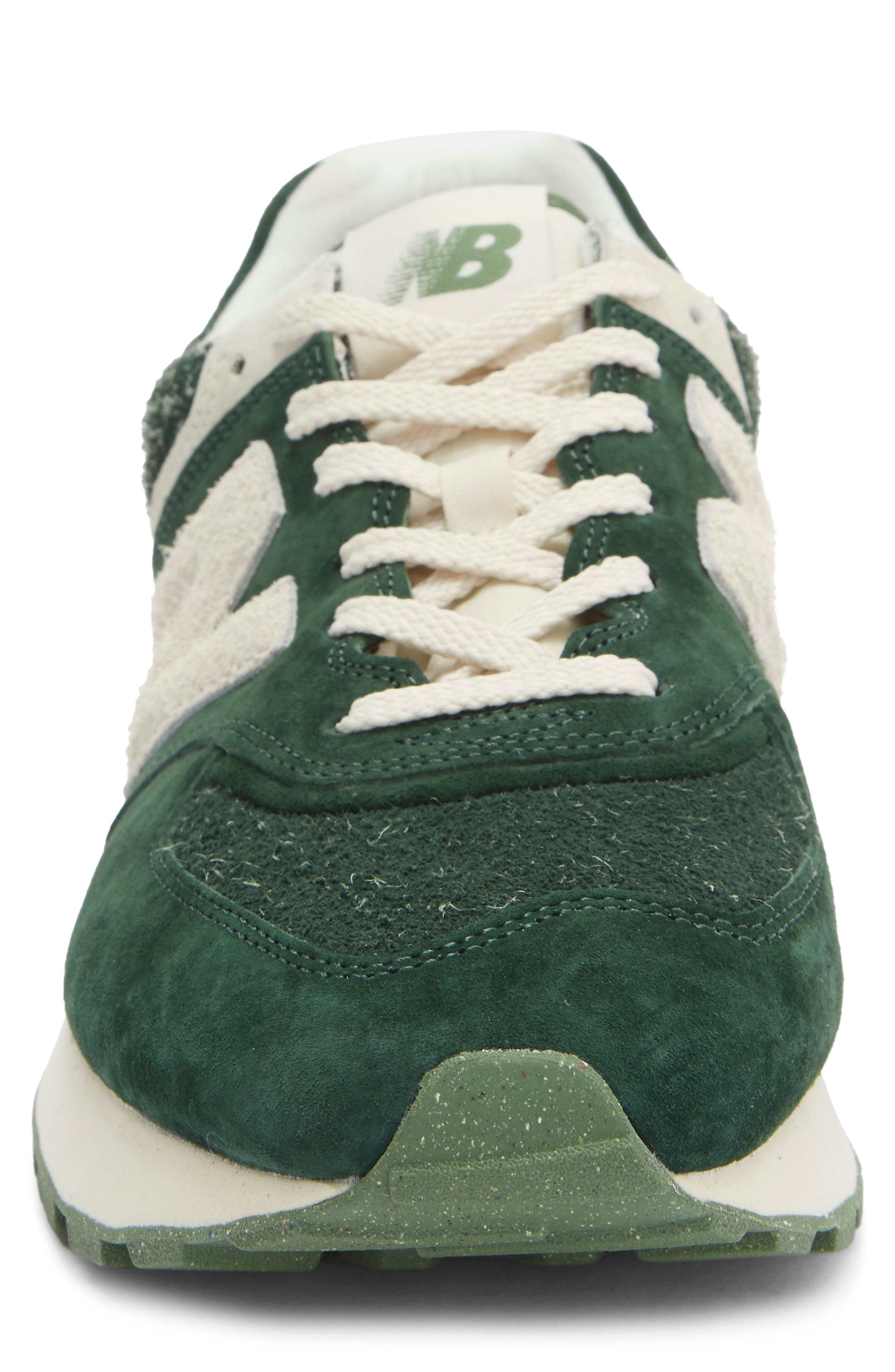New Balance Gender Inclusive 574 Sneaker, Alternate, color, Jungle Green/ Turtledove