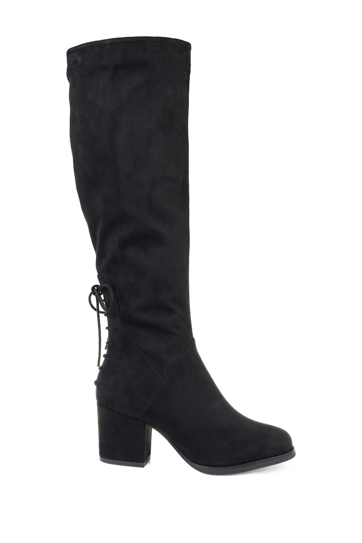 Journee Collection Leeda Boot, Alternate, color, Black