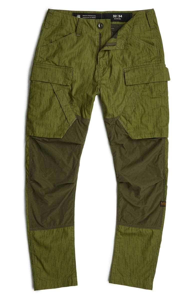 G-STAR 3D Regular Tapered Cargo 3.0 Pants, Alternate, color, Mayfly Rain Camo