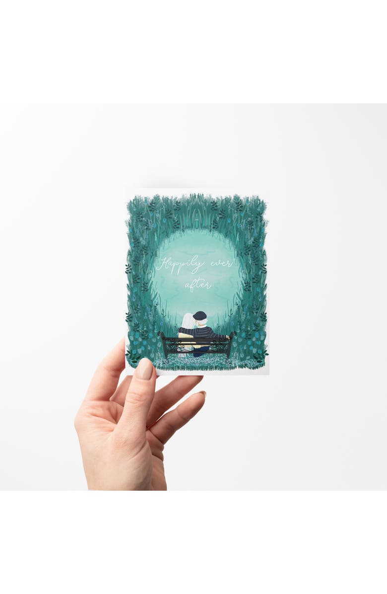 Ramus & Co Love/Valentine's Assorted Greeting Card Pack (3ct) "Adirondack Chairs Couple, Toothbrush, Happily ever after", Alternate, color, Multi-Pack