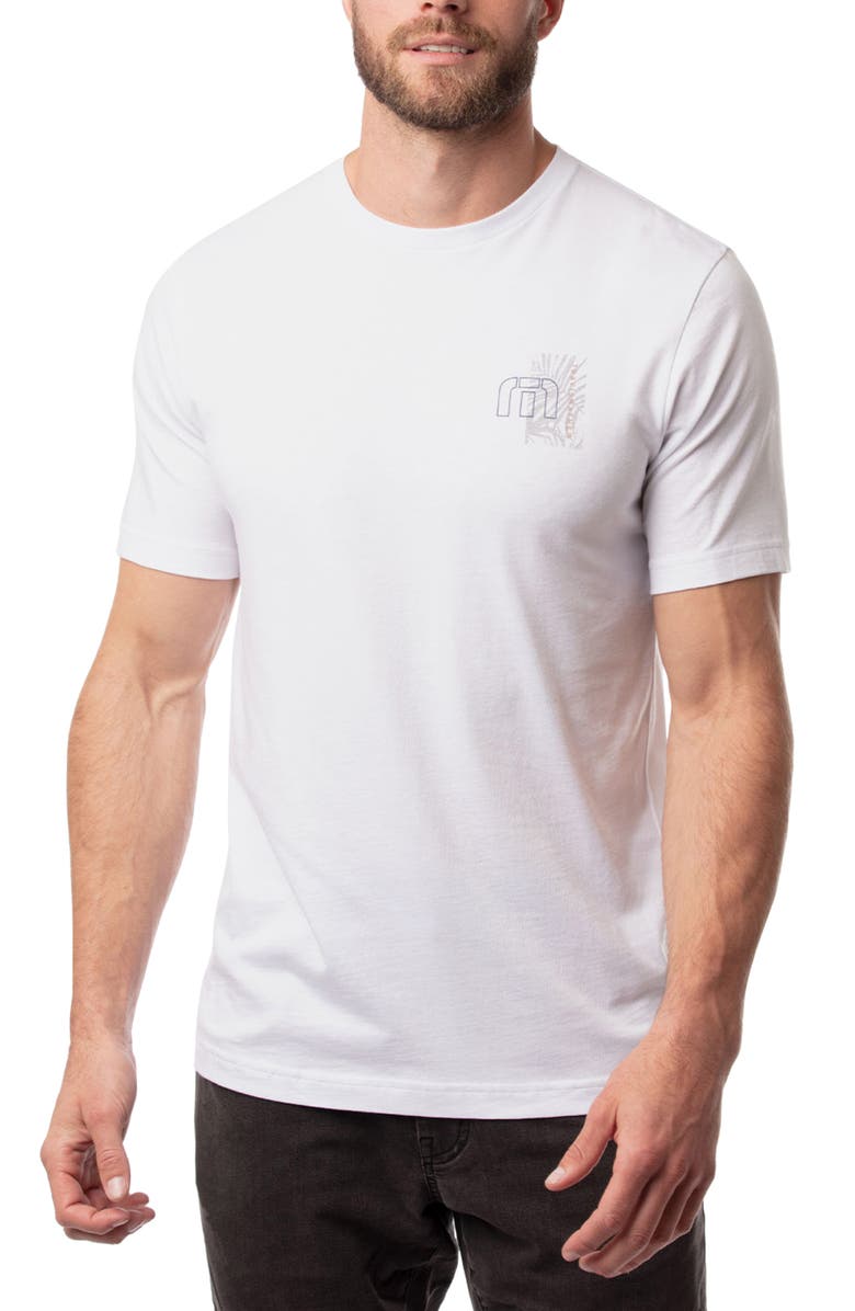TravisMathew Road Map Logo Cotton Graphic Tee, Main, color,