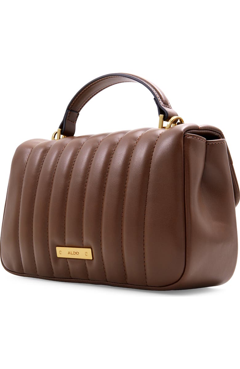 ALDO Hays Quilted Faux Leather Top Handle Bag, Alternate, color,