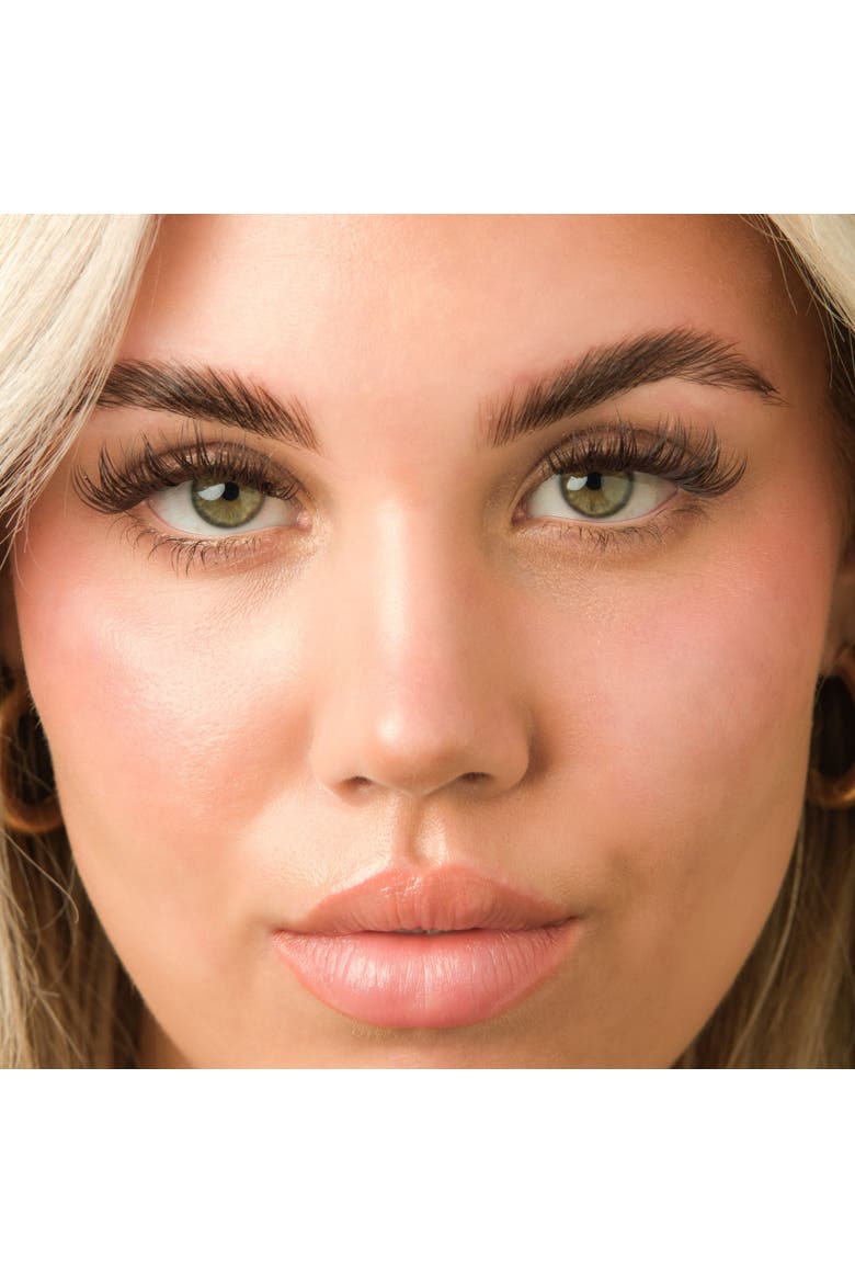 Brown Sugar Lash Extensions Short - Long, Alternate, color, Brown