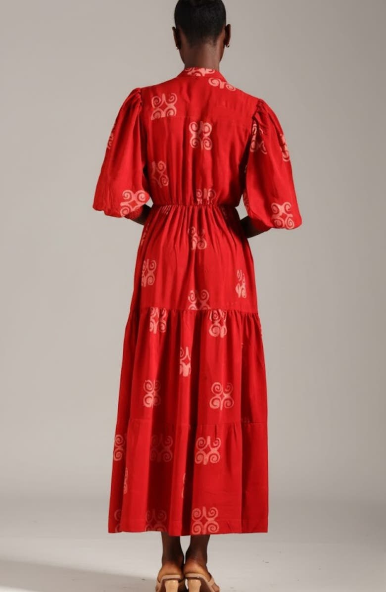 Elisamama Yosola Dress, Alternate, color, Red