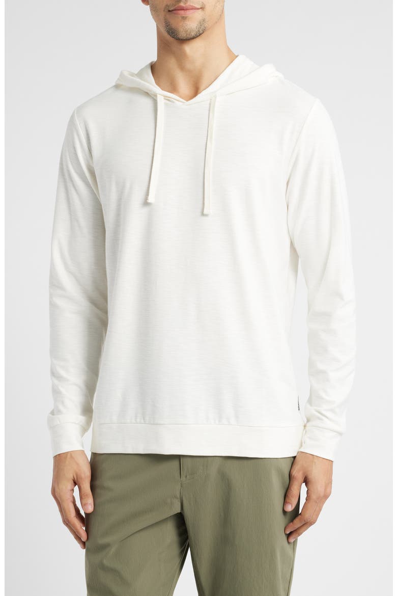 Slub Performance Hoodie, Main, color, SEA SALT