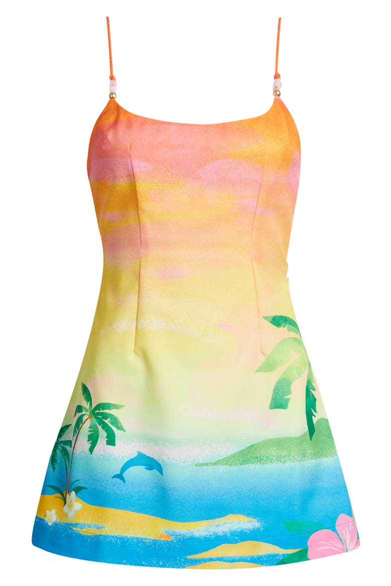 Summer Minidress, Alternate, color, BAHAMA BREEZE