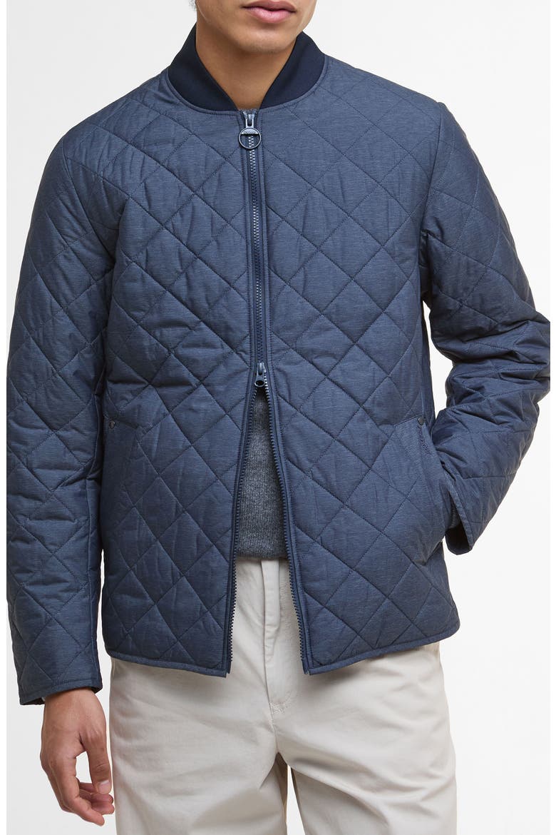 Tyneport Quilted Jacket, Main, color, NAVY