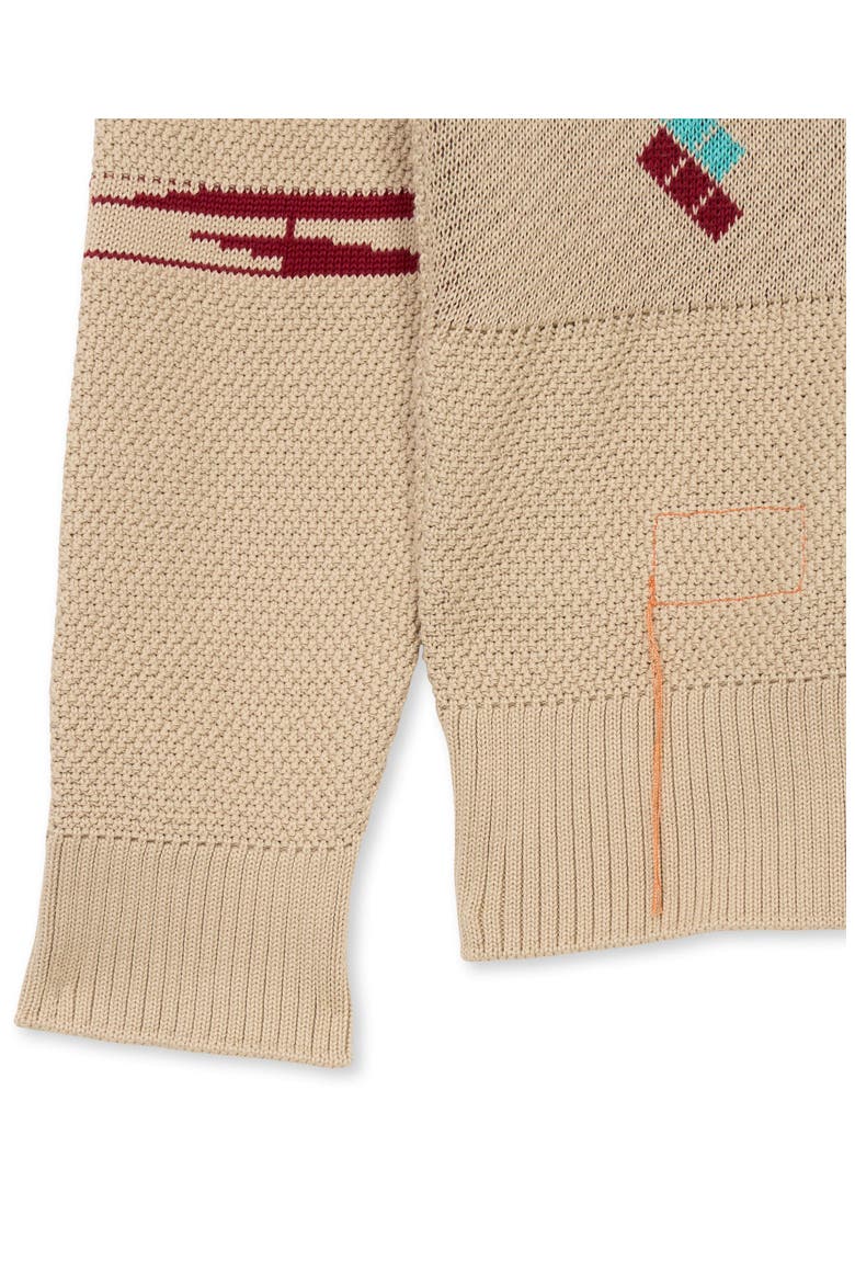 Henryc Navajo Cotton Cardigan, Alternate, color, Navajo