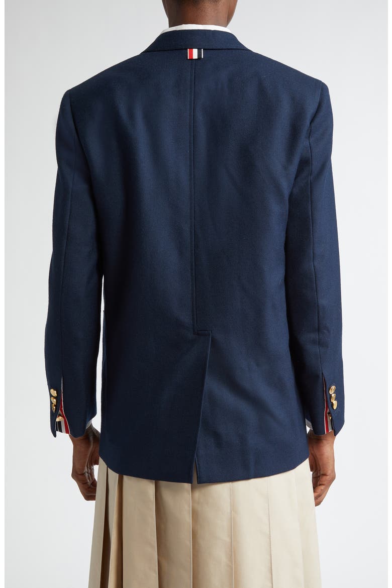 Wool Twill Sport Coat, Alternate, color, NAVY