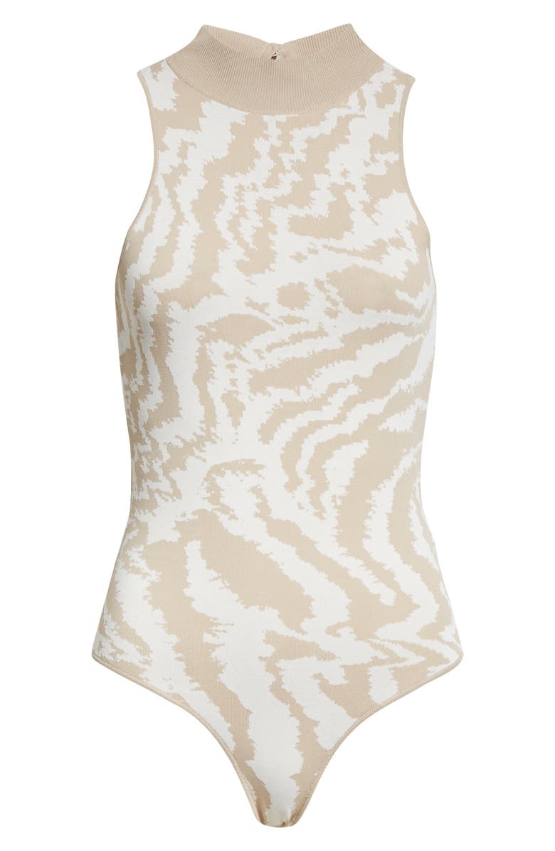 Ted Baker London Poppii High Neck Sleeveless Bodysuit, Alternate, color, 