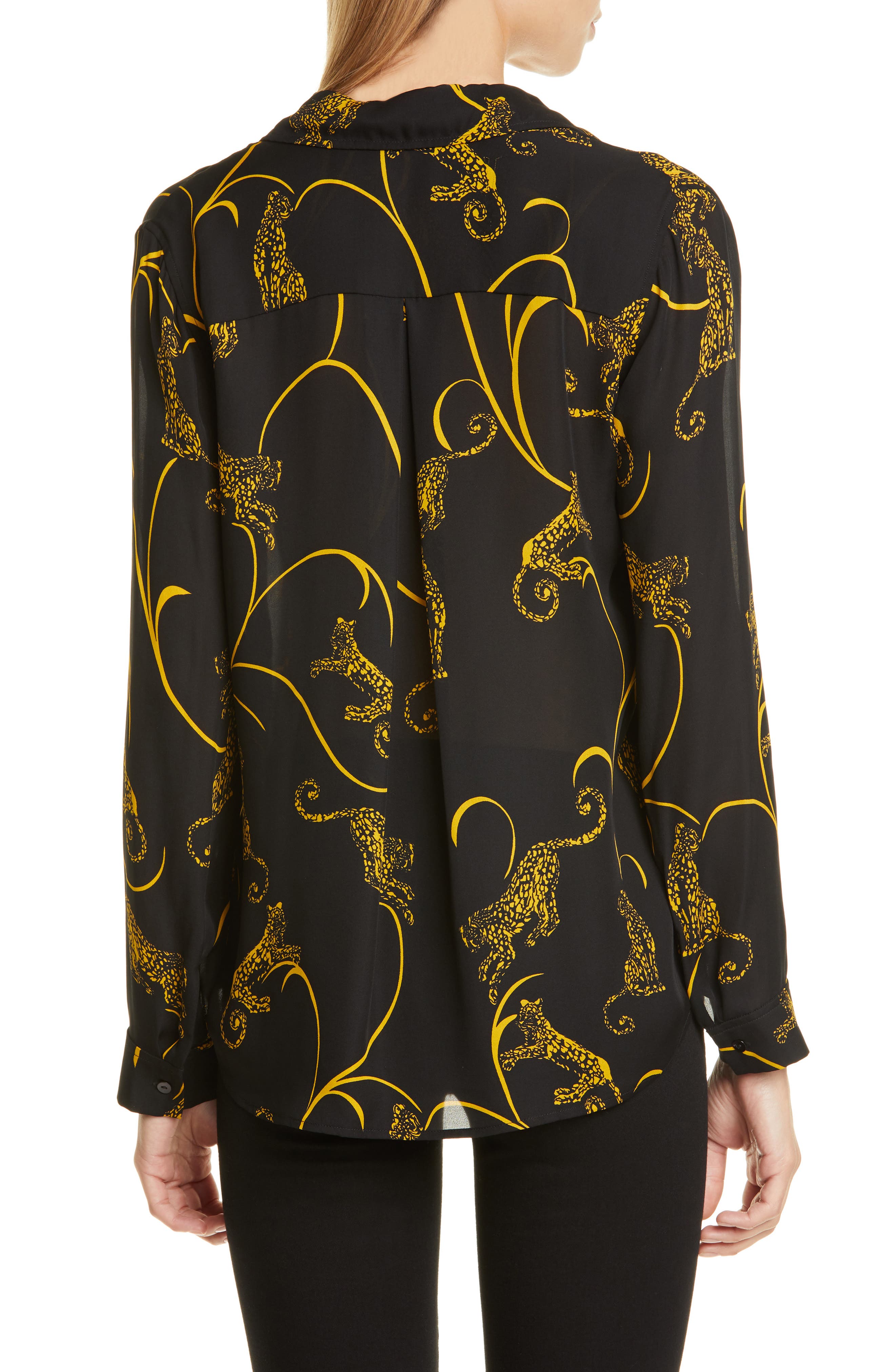 L'AGENCE Nina Silk Blouse (Women) | Nordstromrack