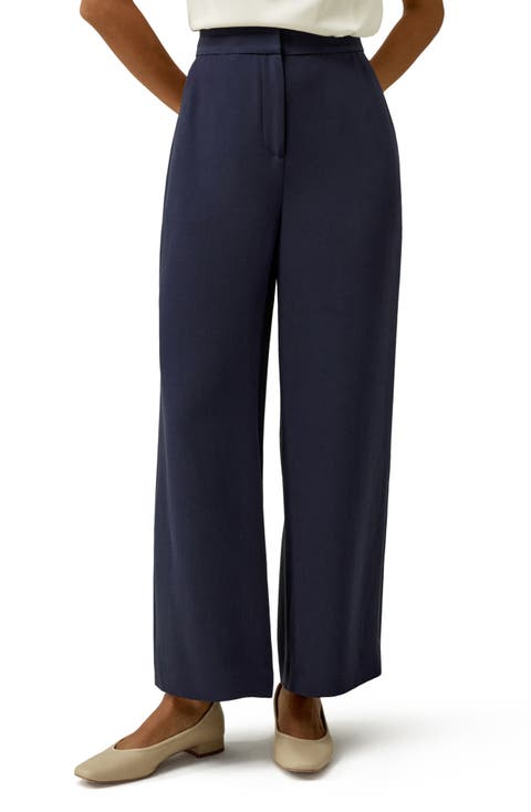 Women's Blue Work-Ready Trousers | Nordstrom