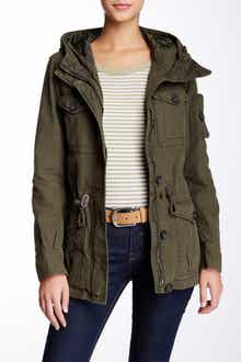 Levi's® Hooded Military Jacket