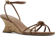 Arezzo Thara Ankle Strap Wedge Sandal