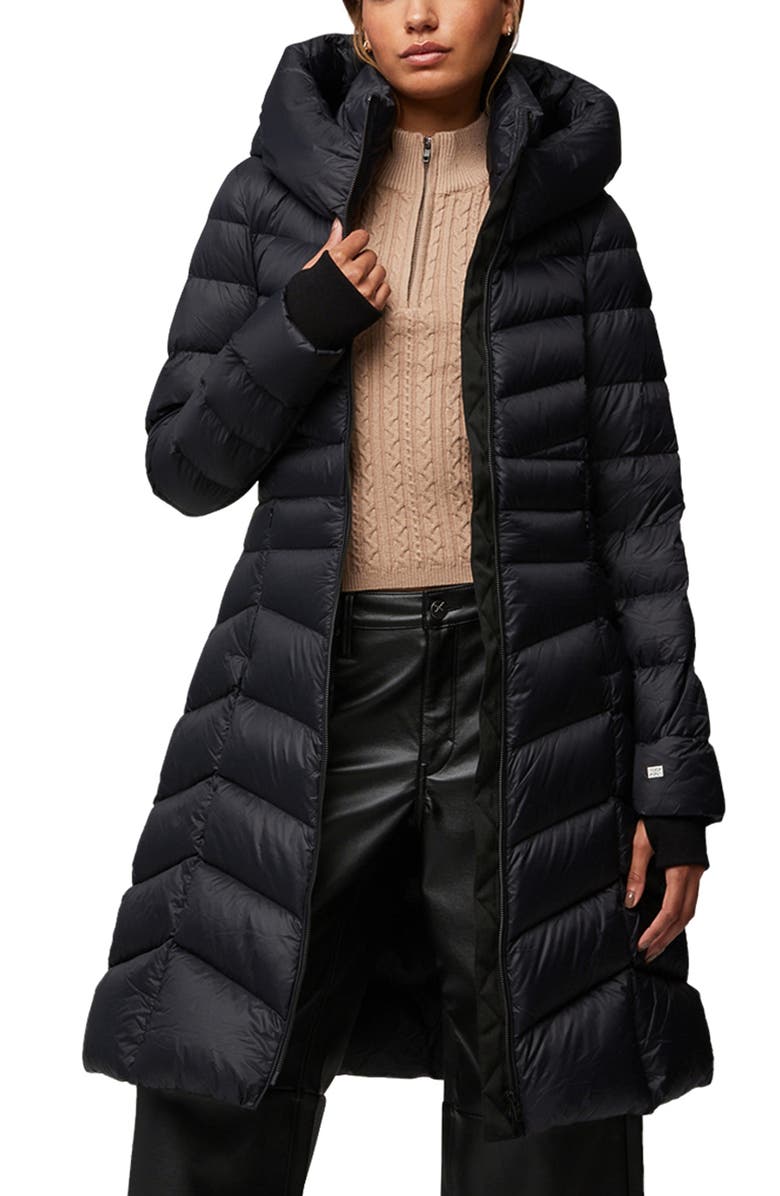 Soia & Kyo Lita Water Repellent 700 Fill Power Down Recycled Nylon Puffer Coat, Alternate, color, 