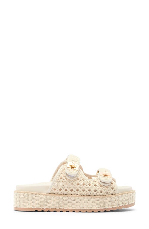 STEVE MADDEN STEVE MADDEN BIGSCHMONA PLATFORM SLIDE SANDAL