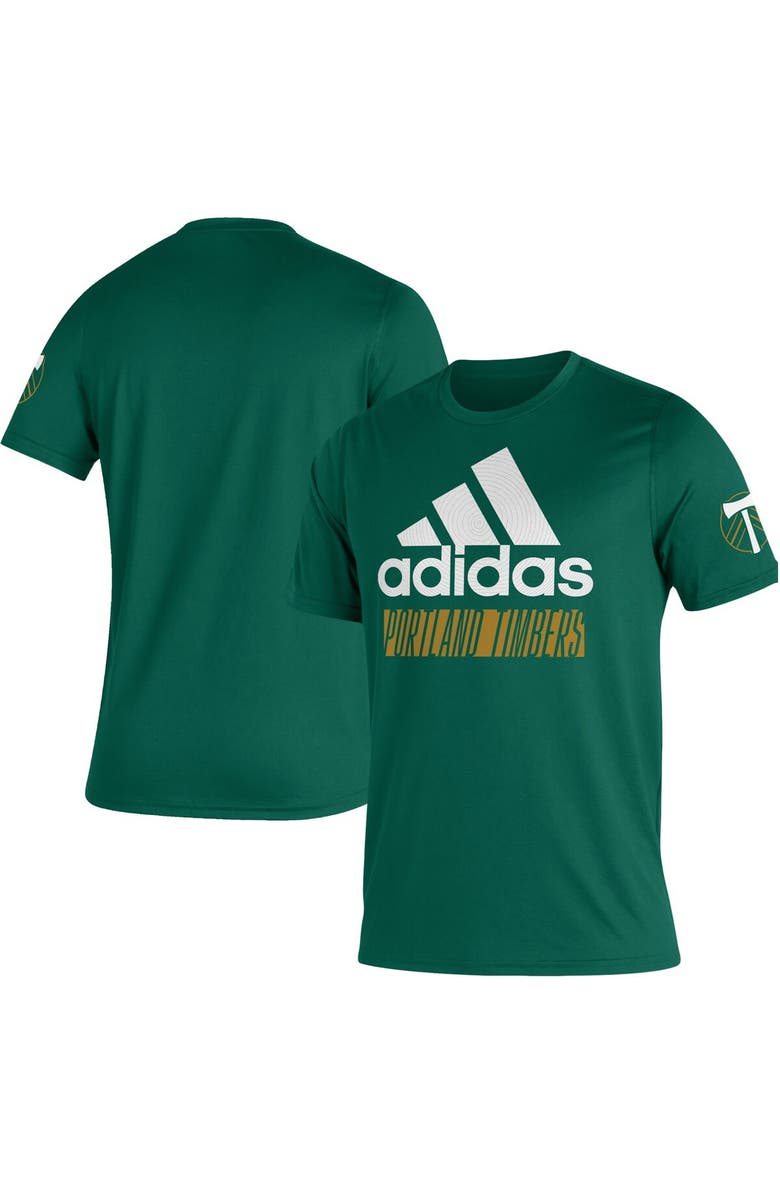 adidas Men's adidas Green Portland Timbers Creator Vintage T-Shirt, Main, color, 
