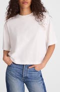 Madewell Allday Boxy Crop Cotton T-Shirt