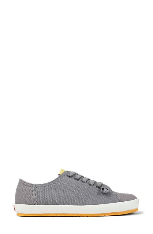 Camper Peu Rambla Canvas Sneakers In Medium Gray