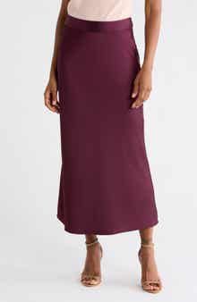 Zahara Satin Maxi Skirt