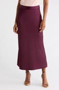 JMCLAUGHLIN Zahara Satin Maxi Skirt