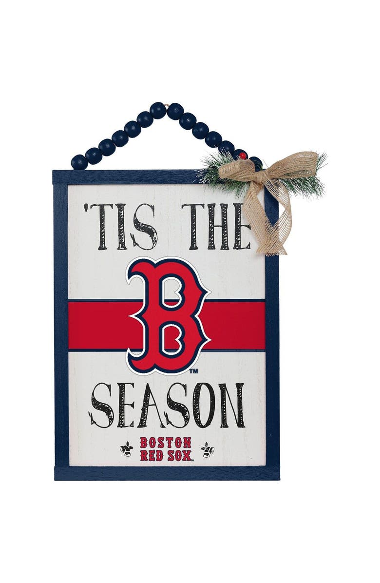 FOCO Boston Red Sox 'Tis the Season Sign, Main, color,