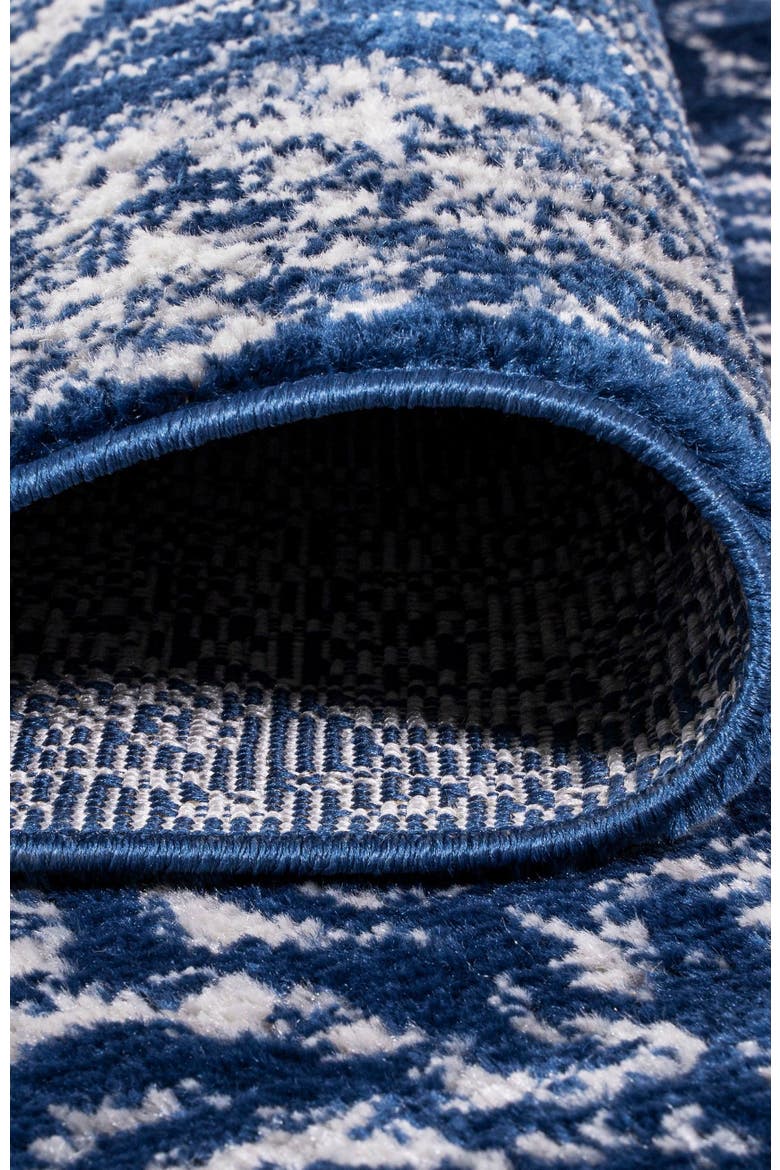 Soleiman Modern Persian Area Rug, Alternate, color, Navy