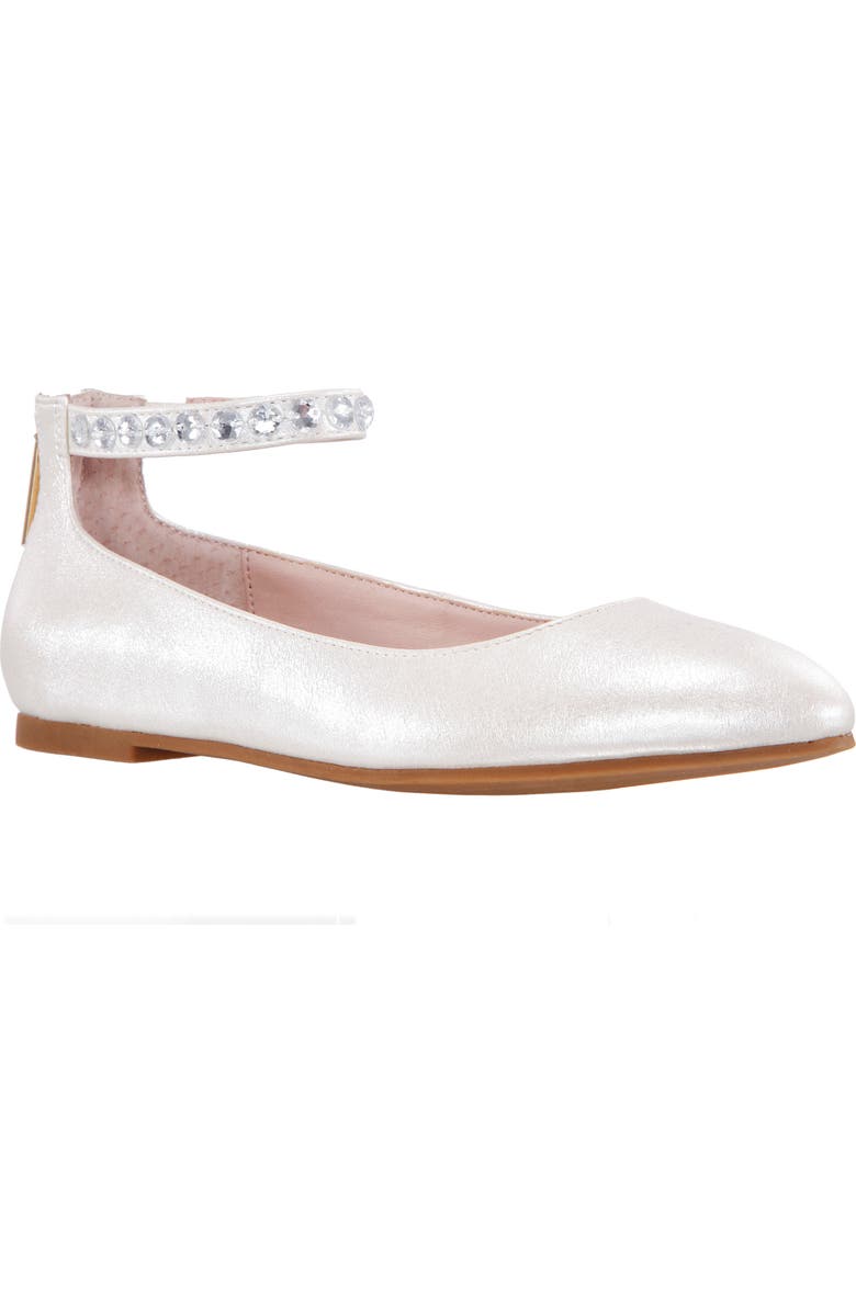 Nina Mimi Crystal Strap Ballet Flat, Main, color,