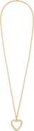 ROXANNE ASSOULIN The Puffy Open Heart Necklace
