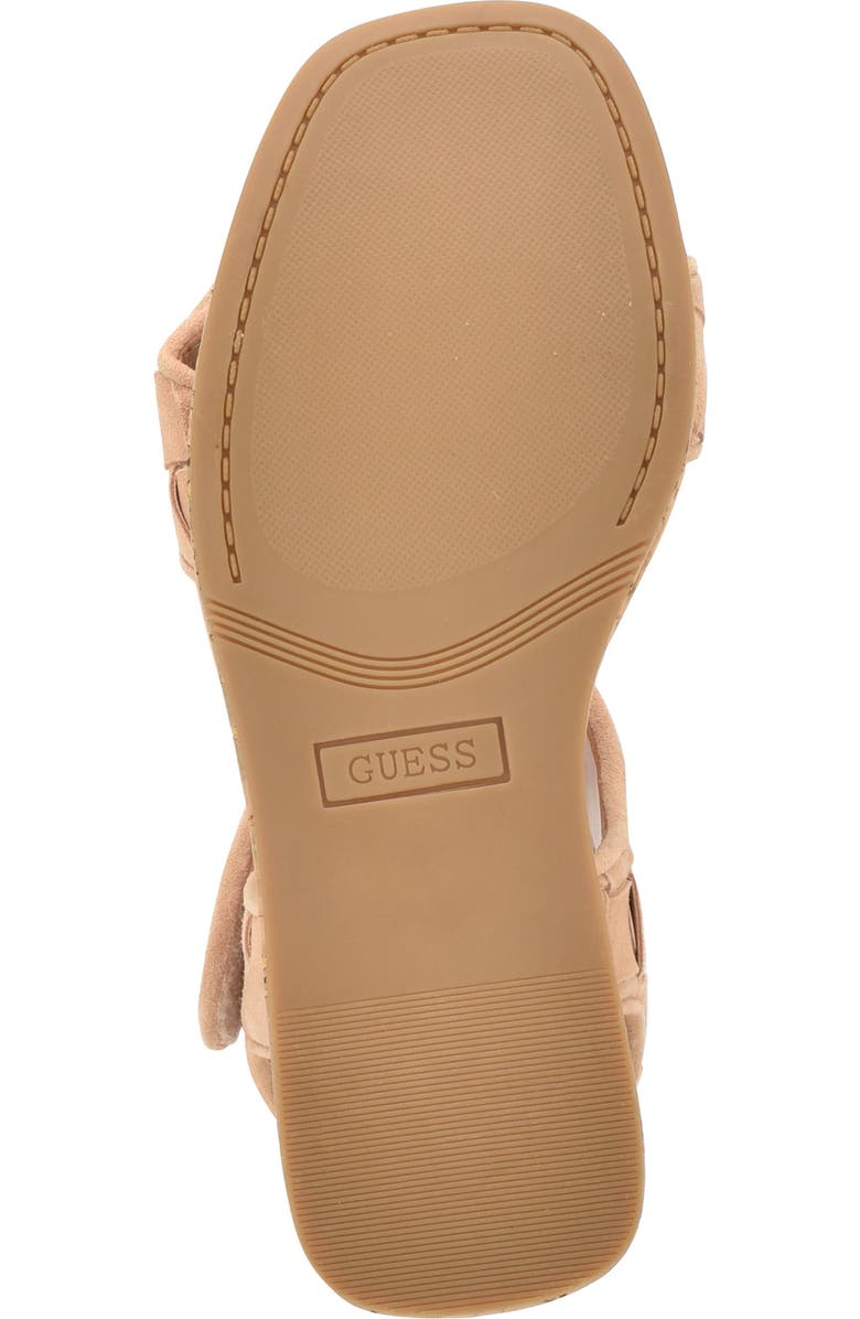 GUESS Cataline Slingback Platform Wedge Sandal, Alternate, color,
