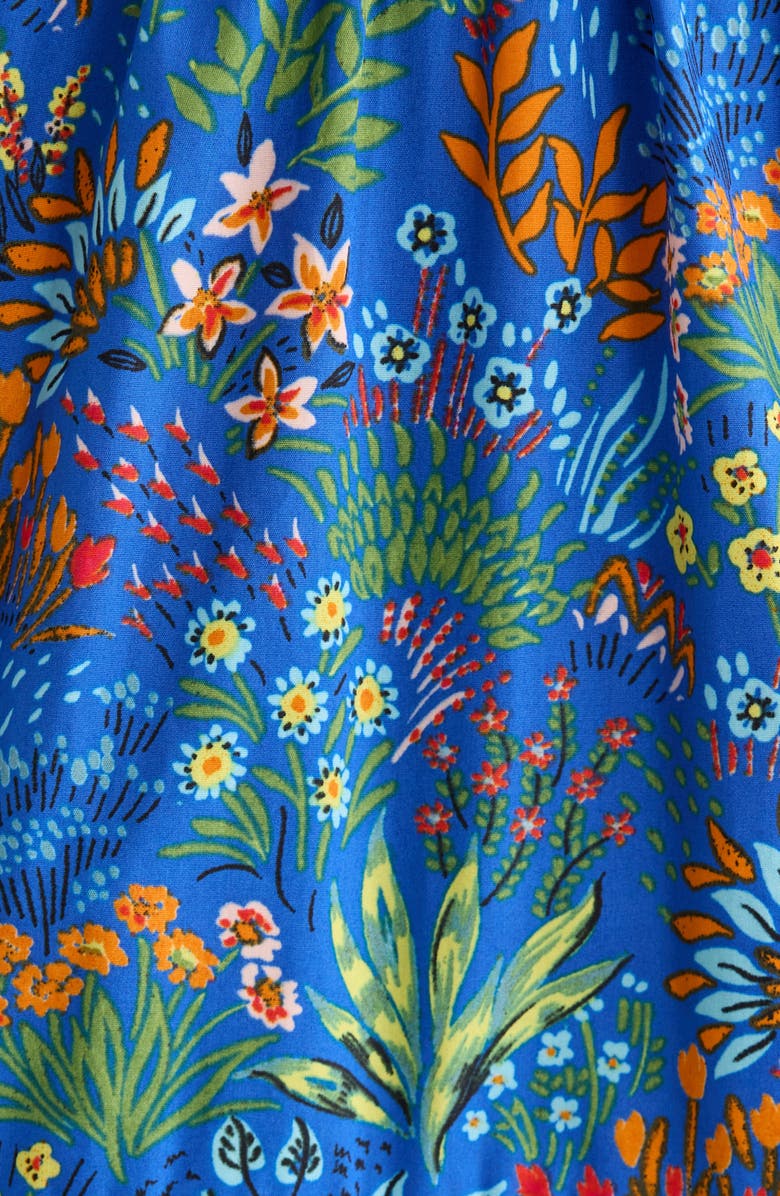 SUGARLIPS Ruya Floral Print A-Line Dress, Alternate, color, 