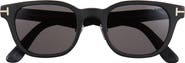 TOM FORD 49mm Square Sunglasses