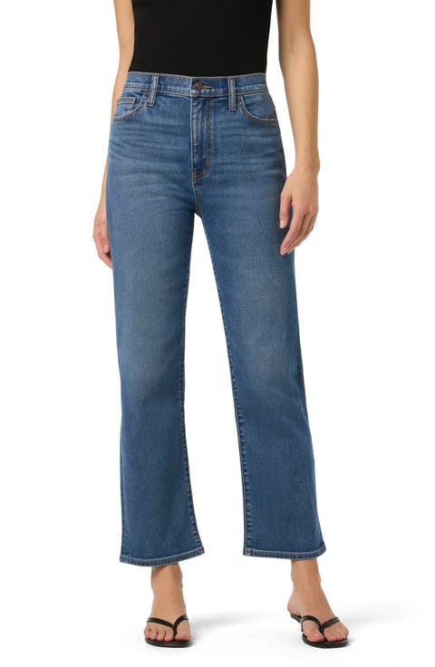 Noa High Waist Ankle Straight Leg Jeans (Kinta)
