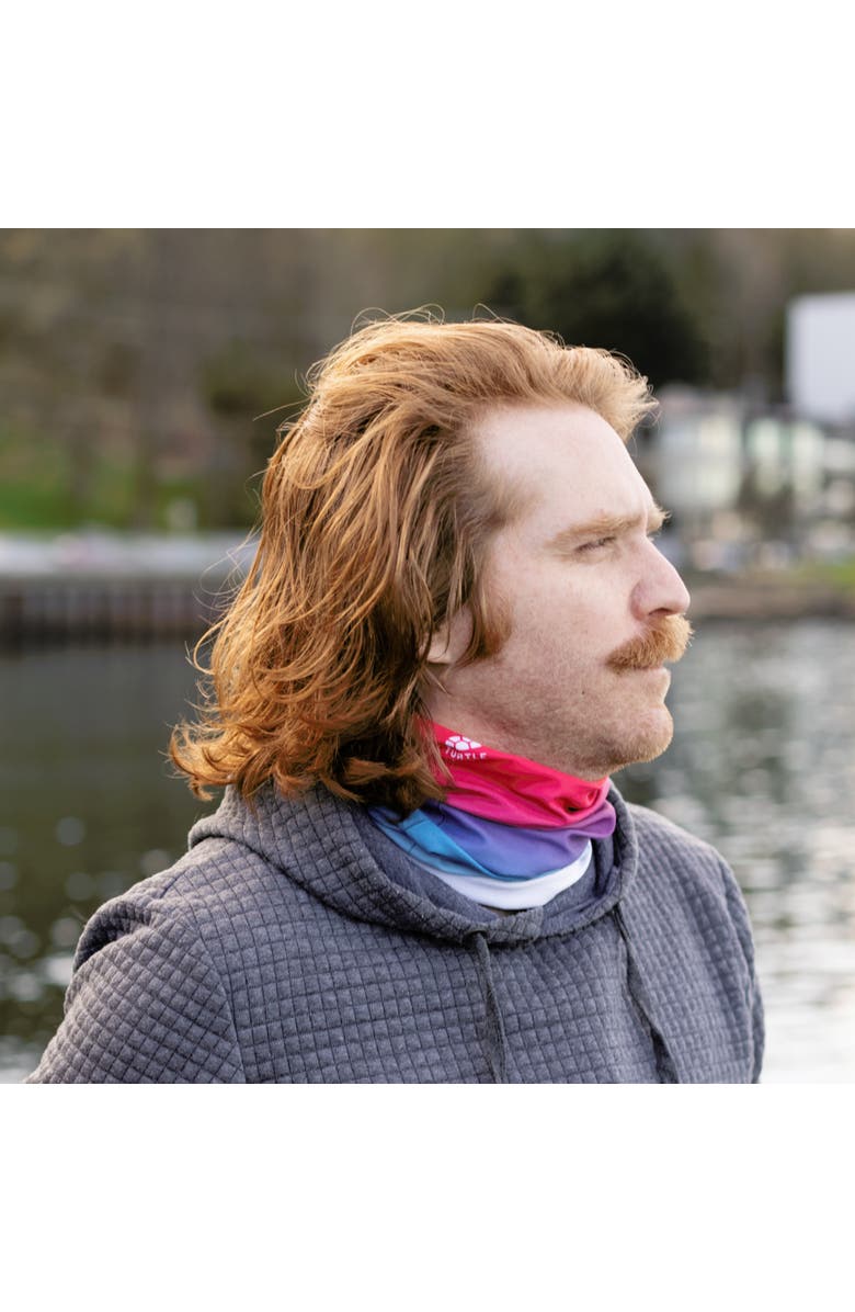 Turtle Fur UPF 50+ Neck Gaiter, Alternate, color, Rwb