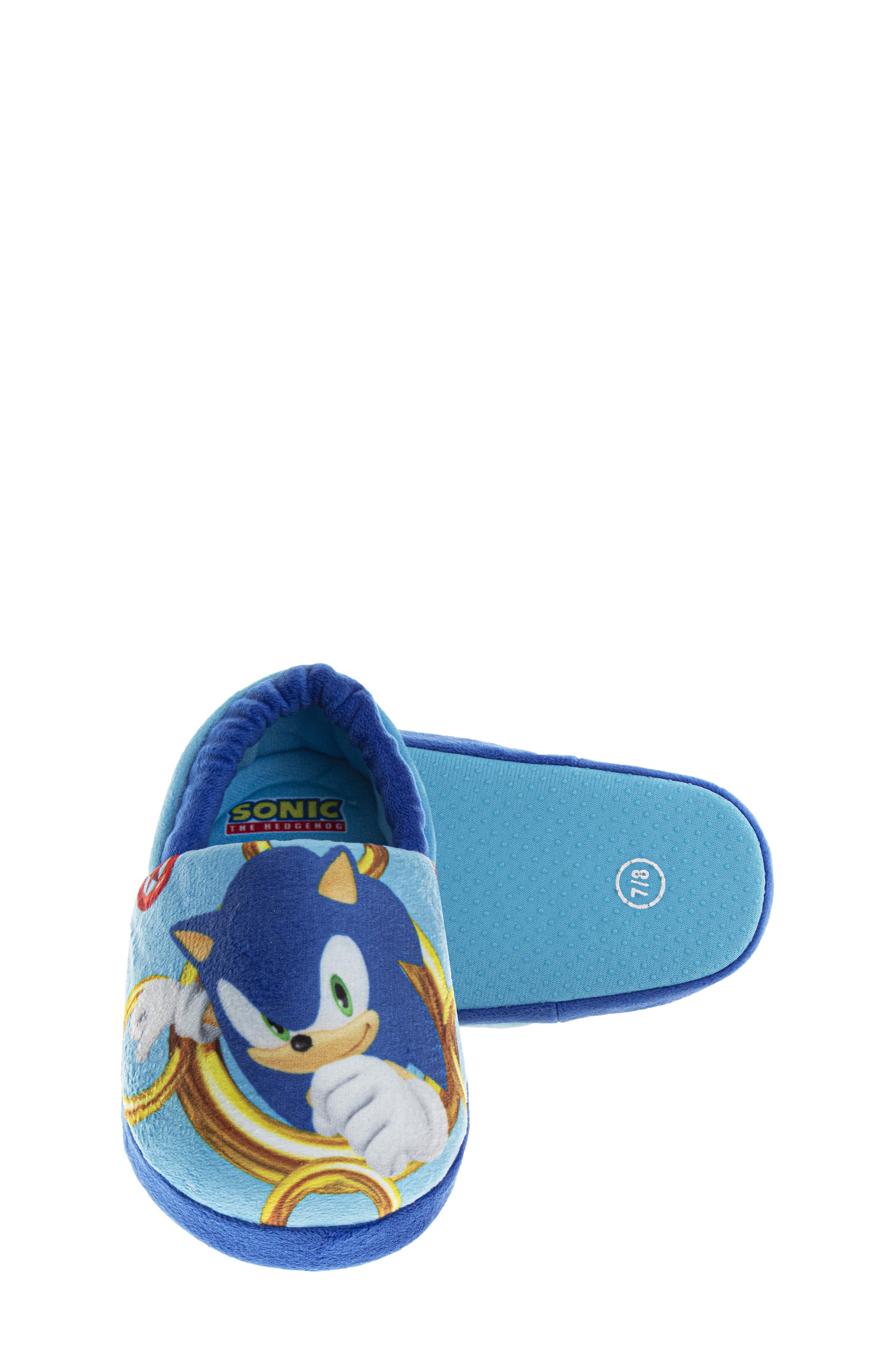 JOSMO Kids
 SEGA Sonic the Hedgehog Slipper, Alternate, color, Blue
