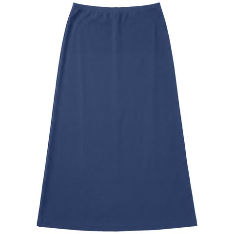 Elastic Waist Side Tag Pull-On Skirt