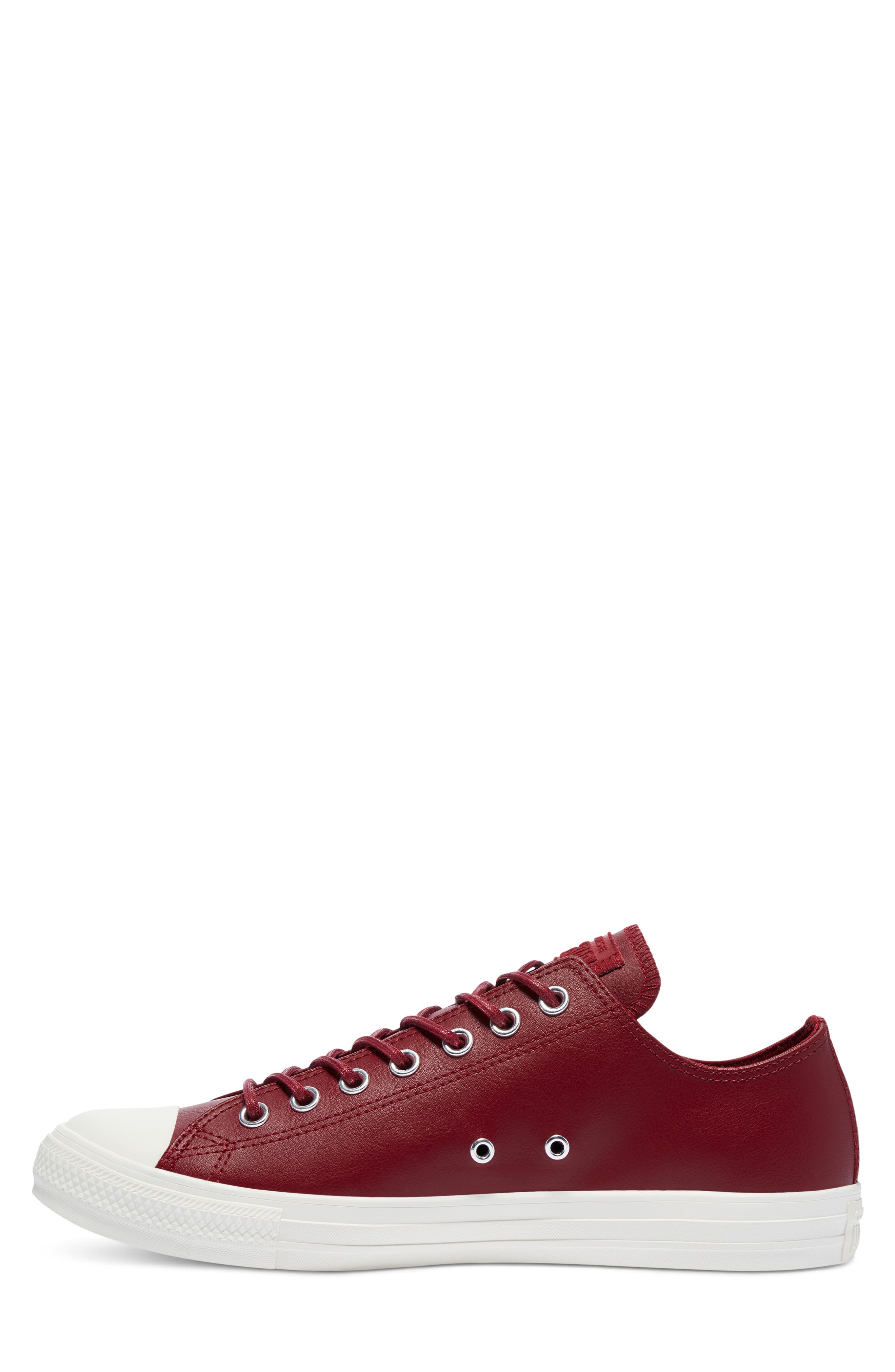 Converse Chuck Taylor<sup>®</sup> Low Top Leather Sneaker, Alternate, color, 