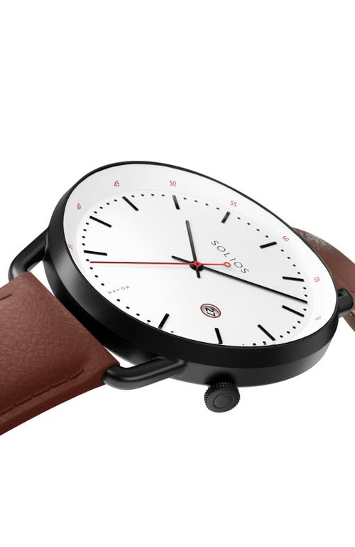 Solios Watches The Solar Curve | White Dial