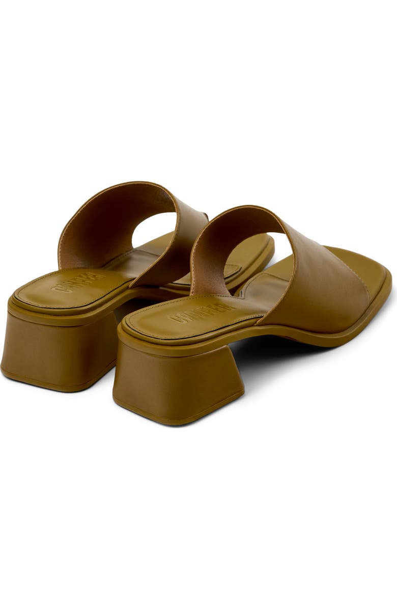 Camper Kora Slide Flip Flop, Alternate, color, Medium Green