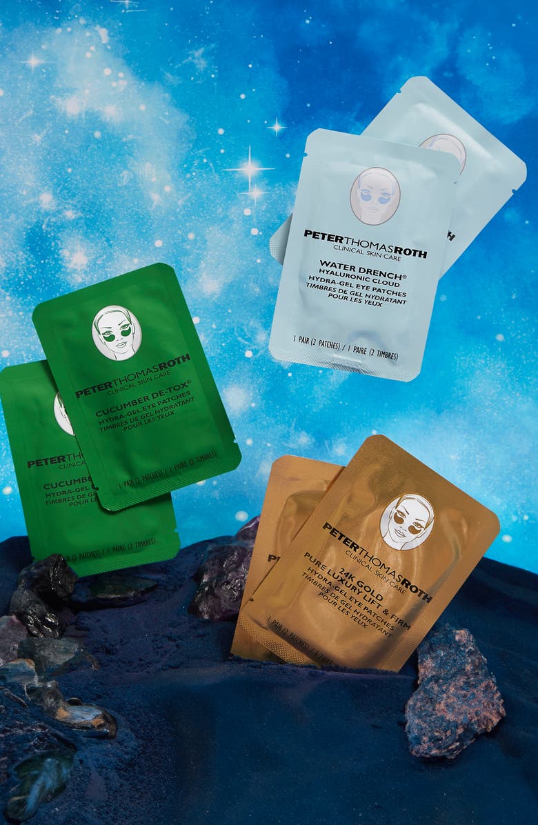 Peter Thomas Roth Baggage Blast-Off 6-Piece Hydra-Gel Eye Patch Set (Limited Edition) $24 Value, Alternate, color,