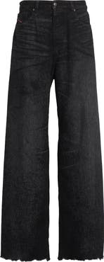 DIESEL® 1996 D-Sire Fsh1 Distressed Relaxed Jeans