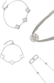 Adornia 4-Piece Mixed Jewelry Set